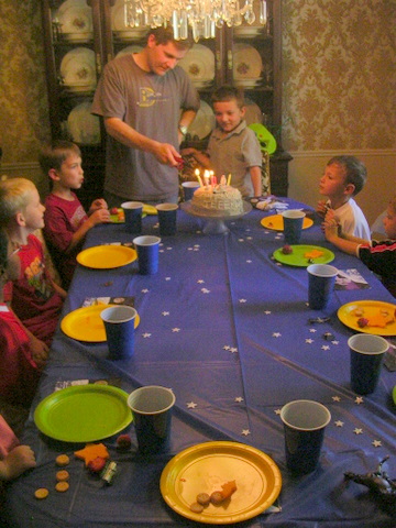 Jeffrey Birthday 2009 table